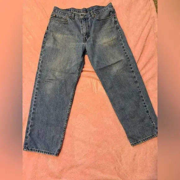Levi’s Mens 550 Relaxed Fit Jeans - W36 L30 - Picture 2 of 3